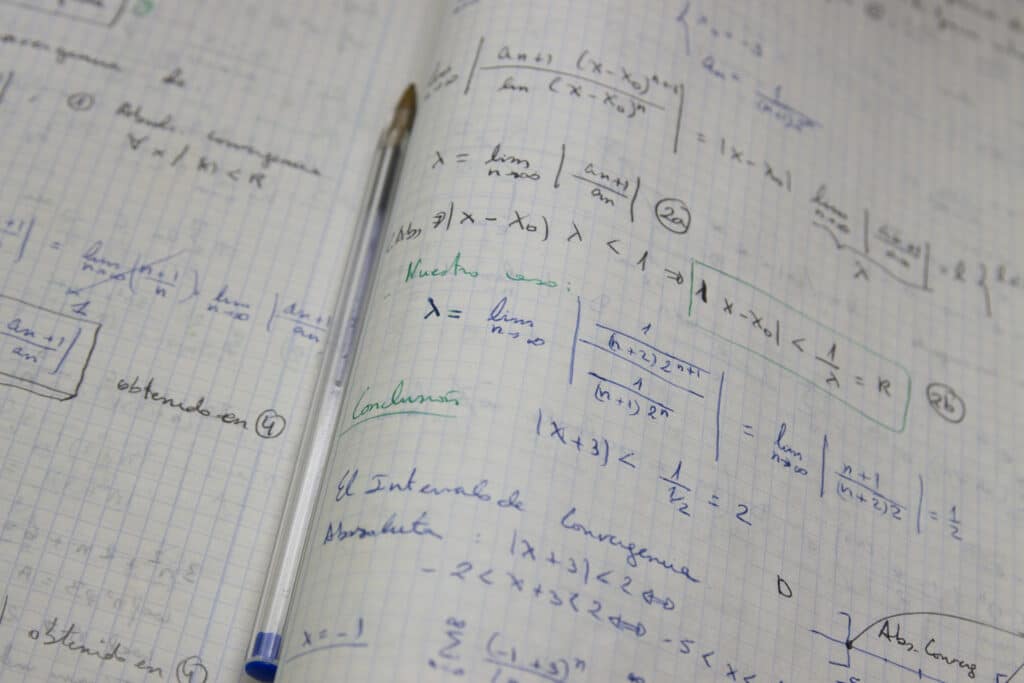 Math notebook