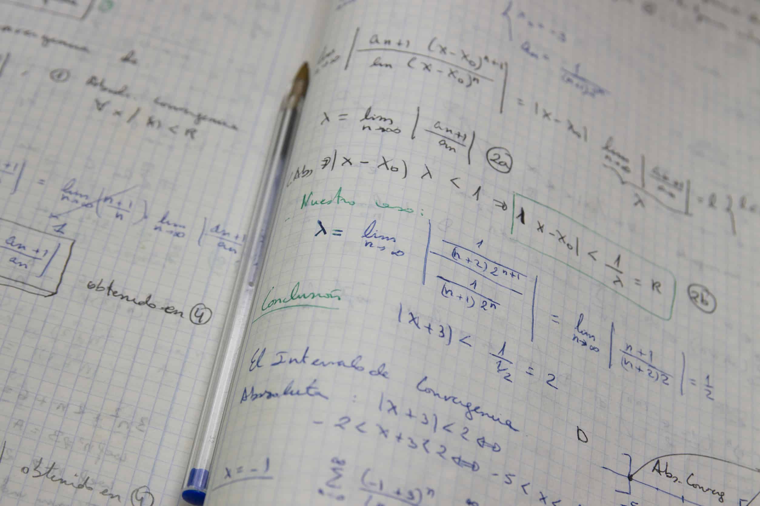 Math notebook